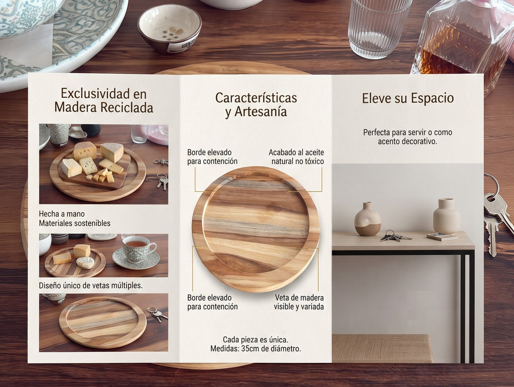 plato base redondo  linea hunab