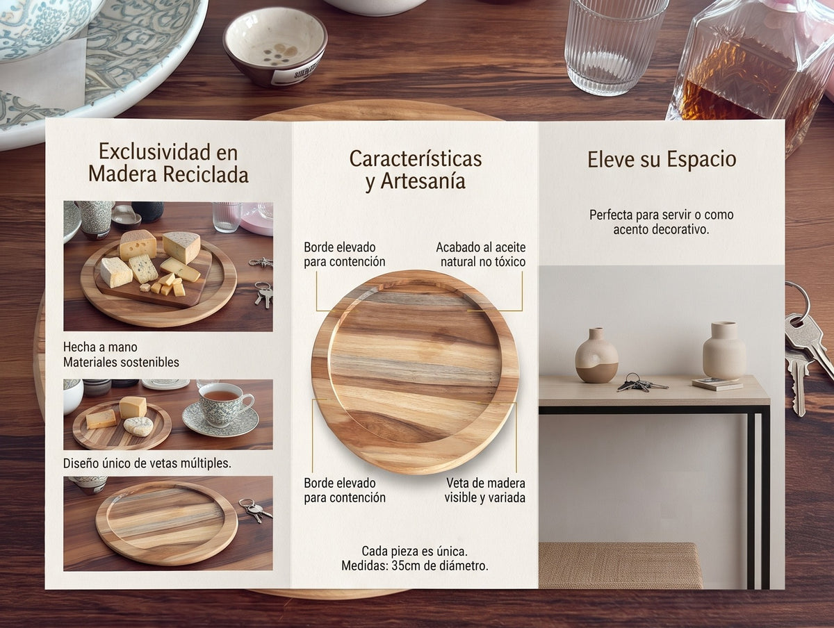 plato base redondo  linea hunab